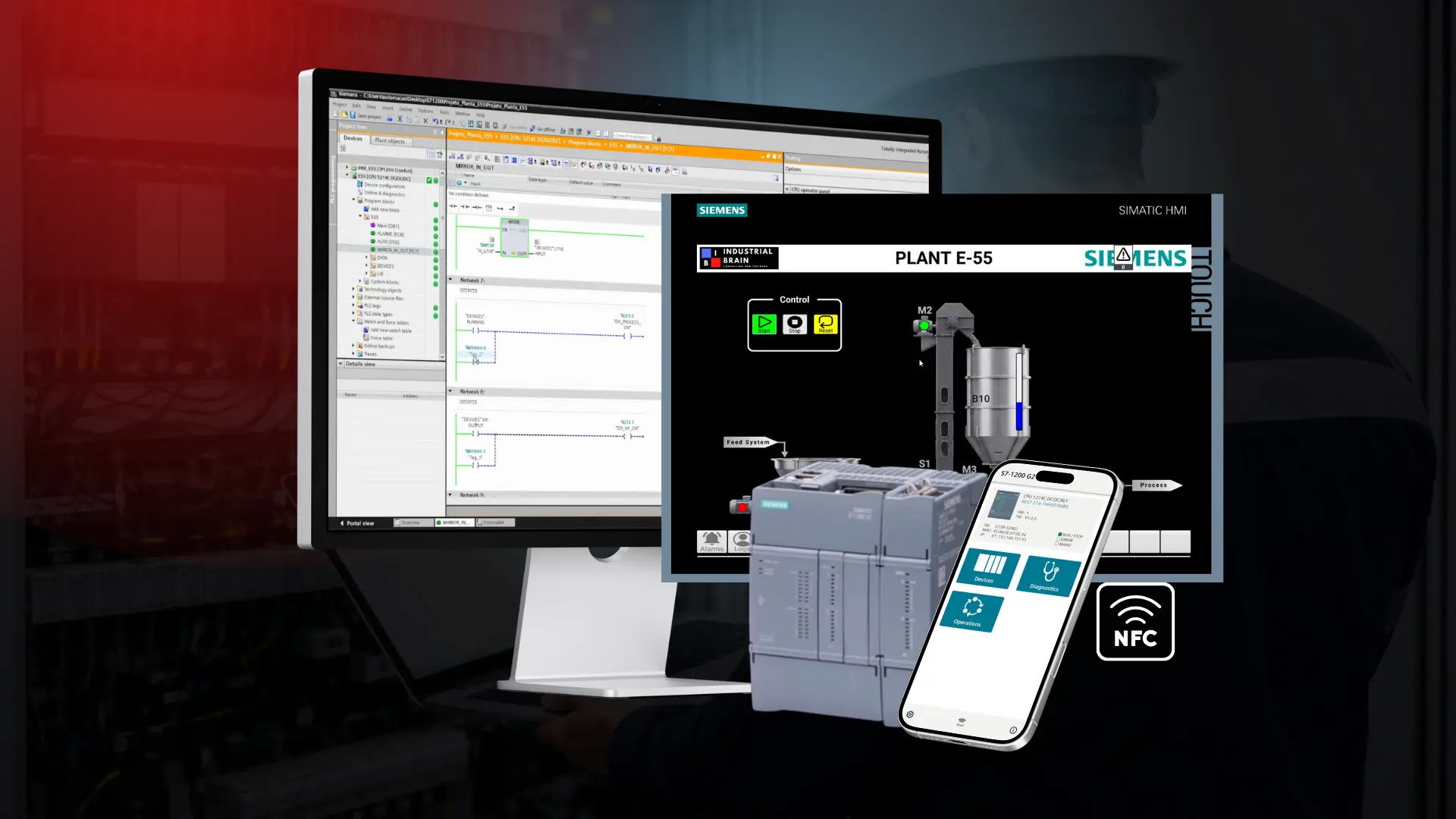 Real-World PLC & HMI: Siemens TIA Portal Course